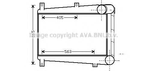 AVA QUALITY COOLING IV4007 Інтеркулер