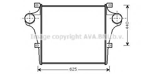 AVA QUALITY COOLING IV4055 Інтеркулер