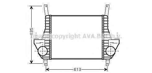 AVA QUALITY COOLING IV4079 Інтеркулер