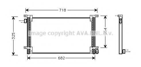 AVA QUALITY COOLING IV5044 Конденсатор, кондиціонер