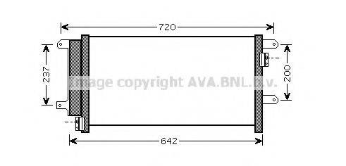 AVA QUALITY COOLING IV5089 Конденсатор, кондиціонер