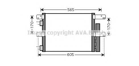 AVA QUALITY COOLING IV5090 Конденсатор, кондиціонер