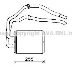 AVA QUALITY COOLING IV6105 Теплообмінник, опалення салону