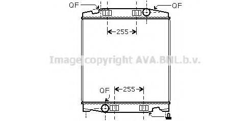 AVA QUALITY COOLING IVA2066 Радіатор, охолодження двигуна