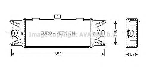 AVA QUALITY COOLING IVA4045 Інтеркулер