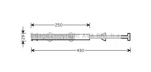 AVA QUALITY COOLING IVD092 Осушувач, кондиціонер