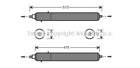 AVA QUALITY COOLING JRD002 Осушувач, кондиціонер