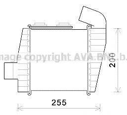 AVA QUALITY COOLING KA4232 Інтеркулер