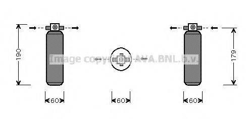 AVA QUALITY COOLING KAD028 Осушувач, кондиціонер