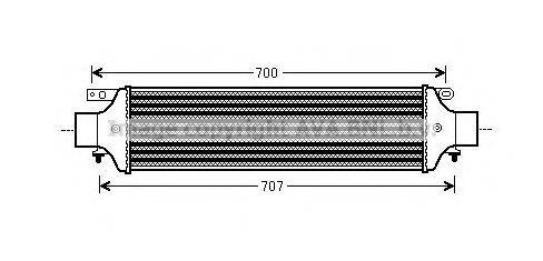 AVA QUALITY COOLING LC4093 Інтеркулер