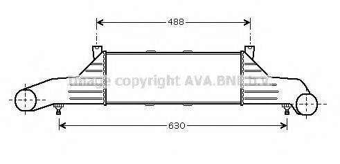 AVA QUALITY COOLING MS4295 Інтеркулер