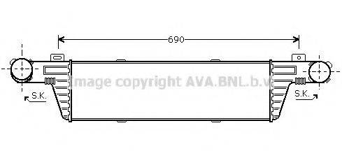 AVA QUALITY COOLING MS4296 Інтеркулер