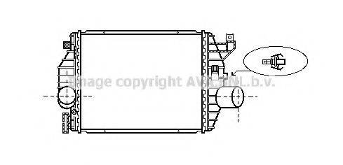 AVA QUALITY COOLING MS4357 Інтеркулер