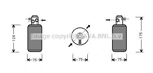 AVA QUALITY COOLING MSD050 Осушувач, кондиціонер