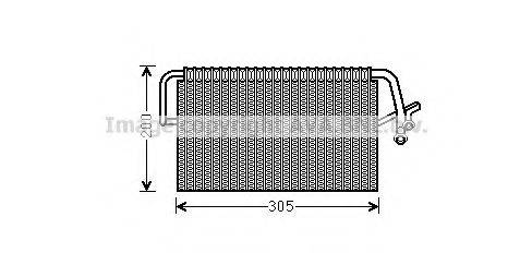 AVA QUALITY COOLING MSV543 Випарник, кондиціонер