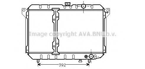 AVA QUALITY COOLING MT2052 Радіатор, охолодження двигуна