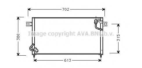 AVA QUALITY COOLING MT5145 Конденсатор, кондиціонер