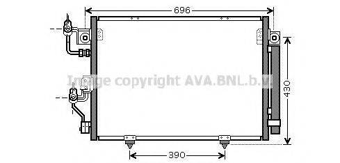 AVA QUALITY COOLING MT5191D Конденсатор, кондиціонер