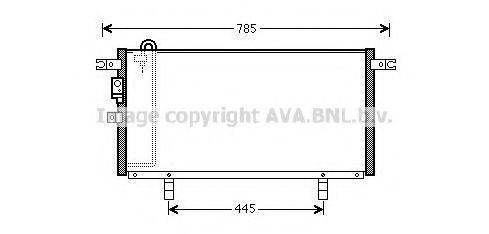 AVA QUALITY COOLING MT5211D Конденсатор, кондиціонер