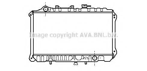 AVA QUALITY COOLING MZ2059 Радіатор, охолодження двигуна