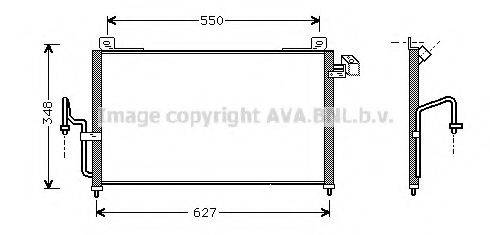 AVA QUALITY COOLING MZ5147 Конденсатор, кондиціонер