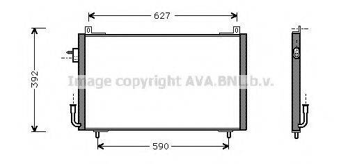 AVA QUALITY COOLING PE5192 Конденсатор, кондиціонер