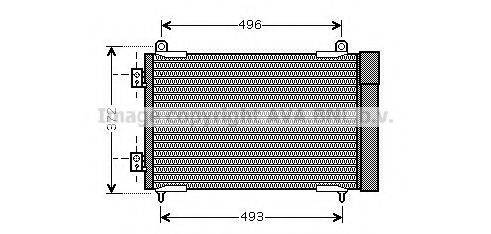 AVA QUALITY COOLING PEA5258D Конденсатор, кондиціонер