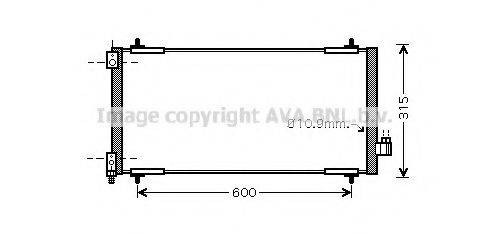 AVA QUALITY COOLING PEA5301 Конденсатор, кондиціонер