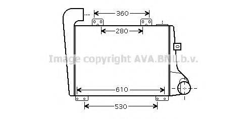 AVA QUALITY COOLING RE4064 Інтеркулер