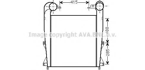 AVA QUALITY COOLING RE4076 Інтеркулер