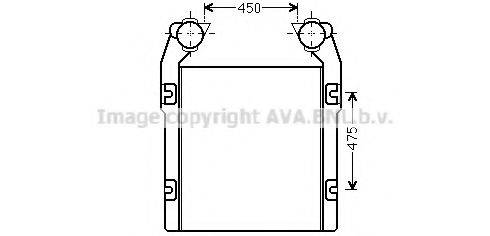 AVA QUALITY COOLING RE4079 Інтеркулер