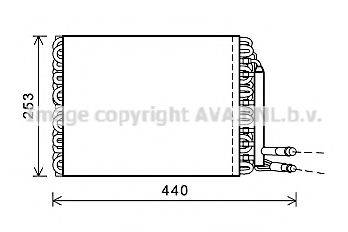 AVA QUALITY COOLING REV096 Випарник, кондиціонер