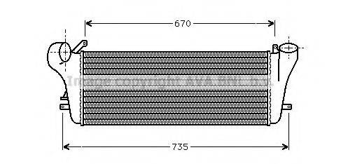 AVA QUALITY COOLING RT4223 Інтеркулер