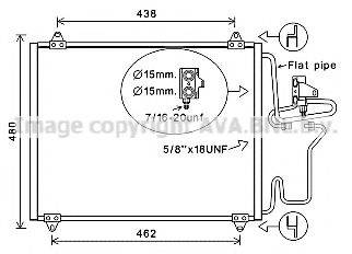 AVA QUALITY COOLING RT5192 Конденсатор, кондиціонер