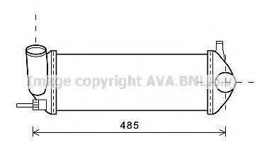 AVA QUALITY COOLING RTA4471 Інтеркулер