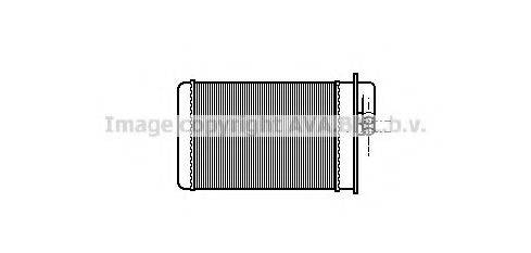 AVA QUALITY COOLING ST6010 Теплообмінник, опалення салону