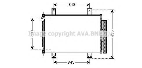 AVA QUALITY COOLING SZ5087D Конденсатор, кондиціонер