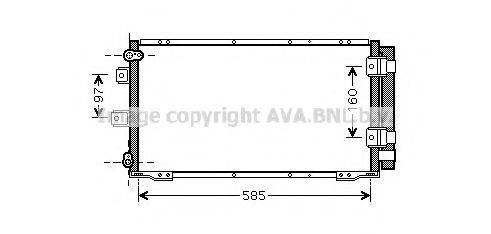 AVA QUALITY COOLING TO5395D Конденсатор, кондиціонер