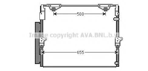 AVA QUALITY COOLING TO5560D Конденсатор, кондиціонер