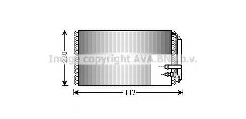 AVA QUALITY COOLING VLV054 Випарник, кондиціонер