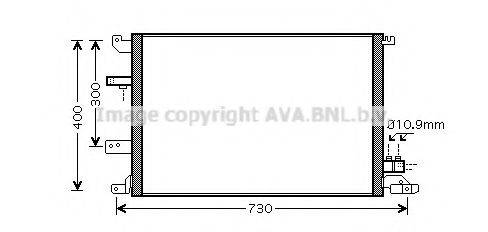 AVA QUALITY COOLING VO5138D Конденсатор, кондиціонер