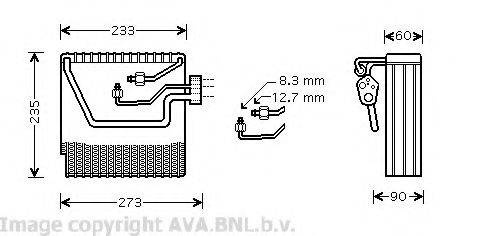 AVA QUALITY COOLING VOV111 Випарник, кондиціонер