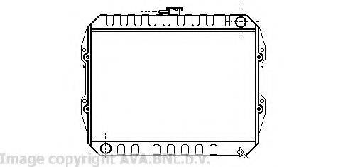 AVA QUALITY COOLING VW2090 Радіатор, охолодження двигуна