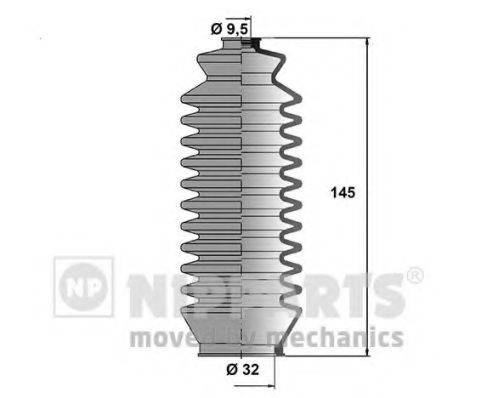 NIPPARTS J2842017 Комплект пильника, рульове керування