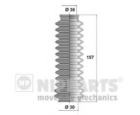 NIPPARTS J2851002 Комплект пильника, рульове керування