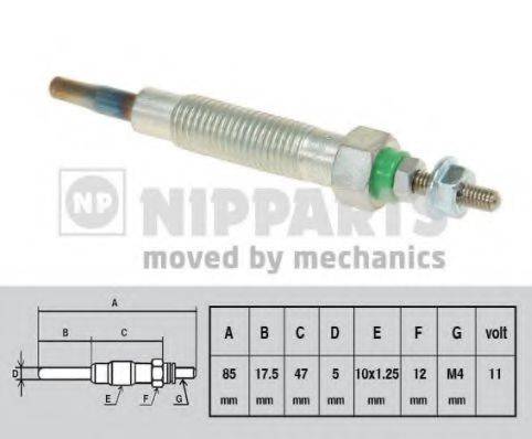 NIPPARTS J5715012 Свічка розжарювання