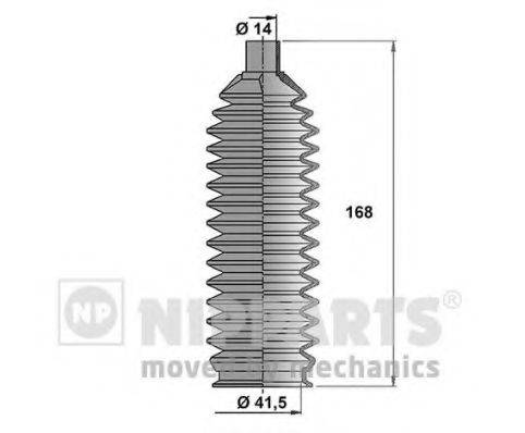 NIPPARTS N2845005 Комплект пильника, рульове керування