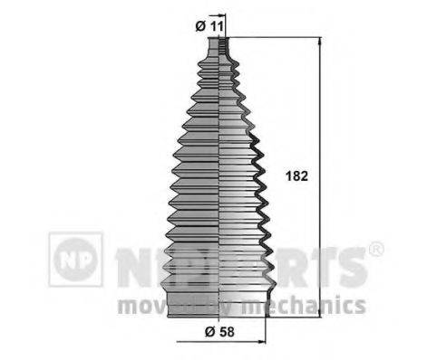 NIPPARTS N2846015 Комплект пильника, рульове керування