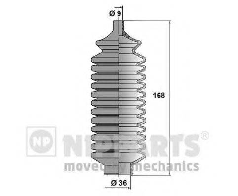 NIPPARTS N2855002 Комплект пильника, рульове керування