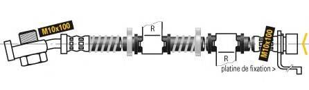 MGA F5306 Гальмівний шланг